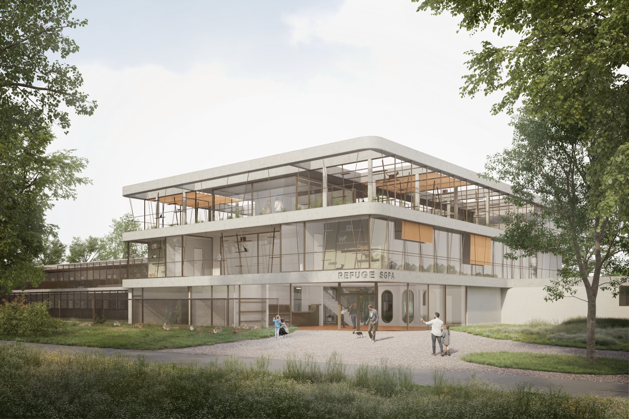 Visualisation du futur refuge SGPA